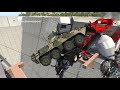 Collapsing Bridge Pileup Crashes #13 - BeamNG Drive Crash Testing