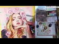 WATERCOLOR TUTORIAL FOR BEGINNERS: How To Paint A Rose In 5 Steps!