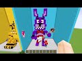 Minecraft FNAF STATUE House Battle!