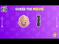 Guess The Movie By Emoji Quiz 🍿✅ | Movies Emoji Puzzles 2024