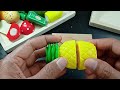 Cutting Fruit, Vegetables | Wooden ASMR Part 34