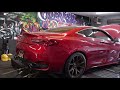 Infiniti Q60 Red Sport on the Dyno - Results Shared