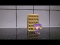 waffle drop on ube