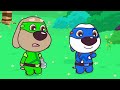 Talking Tom Heroes - Holiday Heroes Training | Cartoons for Kids | HooplaKidz TV