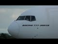 Emirates Boeing 777-300 landing at Dublin Airport, Ireland 🇮🇪