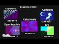 Flag Evolution of Cake