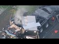 LAPD bomb squad truck explodes