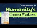 Ancient Greek Stoic Philosophy: Humanity's Greatest Weakness is Strong Emotion