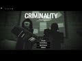 The Criminality Experience 3