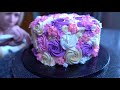 Simple Buttercream Cake Decorating Idea | Rosette Tips and Tricks