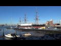 Portsmouth UK Naval Base Nuclear Siren Testing 🚨 HMS Warrior Location