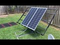 DIY Solar Mount Practically FREE - Holds Almost all Panels - Azzuno Welder