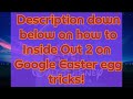 #Shorts Sunday Funday | Google Easter Egg | Inside Out 2