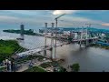 @YouTubeViewers #highlights #bintulu Kemena Bridge as of this of March2024