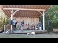 Band at the Errington farmers market