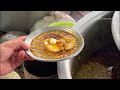150/- Rs PUNJABI PAKISTAN STREET FOOD DESI NASHTA 😍 CHANA CHOLAY BREAKFAST - BEST PEOPLE'S REACTION