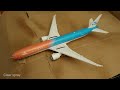 Boeing 777-300 KLM Orange Pride PAPER MODEL