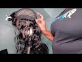 How To Make A Closure Wig Hand Sewn With Brazilian Body Wave Bundles