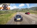 AUDI R8 V10 PLUS | Forza Horizon 5 | Steering Wheel Gameplay