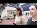 [internationalcouple] French family fist time 🇫🇷🇰🇷 Korean subway reaction+ travel Seoul Hongdae