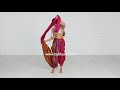 Easy Saree Draping Tutorial for Indian Classical Dance | Bharatanatyam Dance Costume | Tia Bhuva