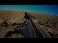 Desert Train by Drone