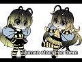 Bees communicate by dancing meme||#gacha||gacha meme