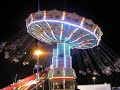 CNE - Canadian National Exhibition - Toronto - 2012 - Midway - Swing Ride at night.