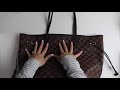 Unboxing: Louis Vuitton: Neverfull MM Damier Ebene: Rose Ballerine