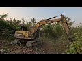 Farming with excavators #excavator #Excavators #excavatorlife #viralvideo