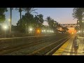 Amtrak Pacific Surfliner departing Fullerton station 08/03/2024