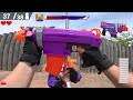 Nerf War | Amusement Park Battle 82 (Nerf First Person Shooter)