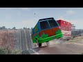 Cars vs Giant Dip ▶️ BeamNG Drive