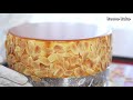 Salted Caramel Coffee Buttercream Cake Recipe / Mirror Glaze Cake / Mocha Cake