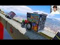 दुनिया का सबसे ऊंचा !! 😲😵😱 IMPOSSIBLE SUPER MEGA RAMP CHALLENGE 😳😫 GTA 5 !! 11 DJ INDIAN DJ STORY