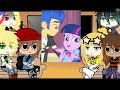 MLB react to marinette as twilight sparkles || equestria girls || gacha club