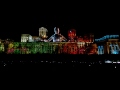 Awesome building projections in Bucharest #6 (poor sound quality)