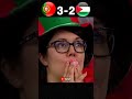 Portugal 🇵🇹 vs Palestine 🇵🇸 Imaginary Penalty shootout 🥵🔥 #youtube #football #ronaldo  #shorts