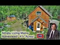 Off Grid Homestead In Maine | 41.6 Acres $109,500