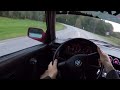 BMW e30 v8 pov loud exhaust