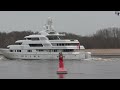 Yacht SAINT NICOLAS arrival - Abeking and Rasmussen