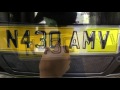 How to remove old number plates and install new ones in 15 easy steps (double sided tape method)