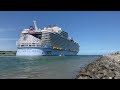 Utopia of the seas sail away port canaveral July 26th 2024 4:19 pm