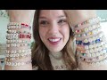 DIY Gold Taylor Swift Eras Tour Friendship Bracelets with Colorful Crystal Beads!