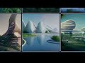 AI Generated Images - Design Inspiration - Organic Architecture vol.1