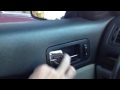 Ford Fusion, Mercury Milan and Lincoln MKZ broken door handle trick