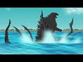 Godzilla VS KRAKEN Titan from Skull Island [ Ep.01]