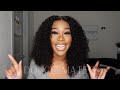 I AM IN LOVE!! 😍 9x6 Pre-Cut HD Lace Wig Install | M-Cap Wear Go Kinky Curly Wig Ft. ISEE Hair