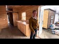 Customer Designed 8’x40’ Tiny Home Container Tour-One Level Living-Transport Anywhere