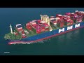 15 GIGANTIC Transport and Container Ships
